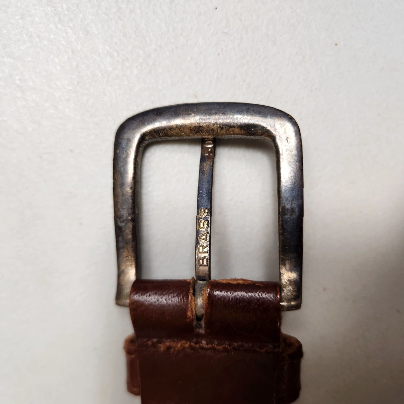 Vintage VINTAGE Unbranded Belt Womens Brown Genuine Leather Belt M Size ONE SIZE - 4 Thumbnail