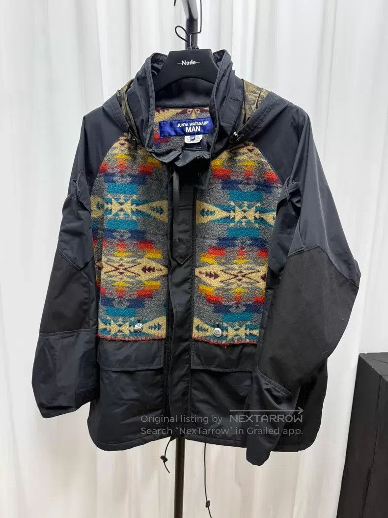 Junya Watanabe JUNYA WATANABE Ethnic Style Silver Buckle Windbreaker Jack Size US M / EU 48-50 / 2 - 1 Thumbnail