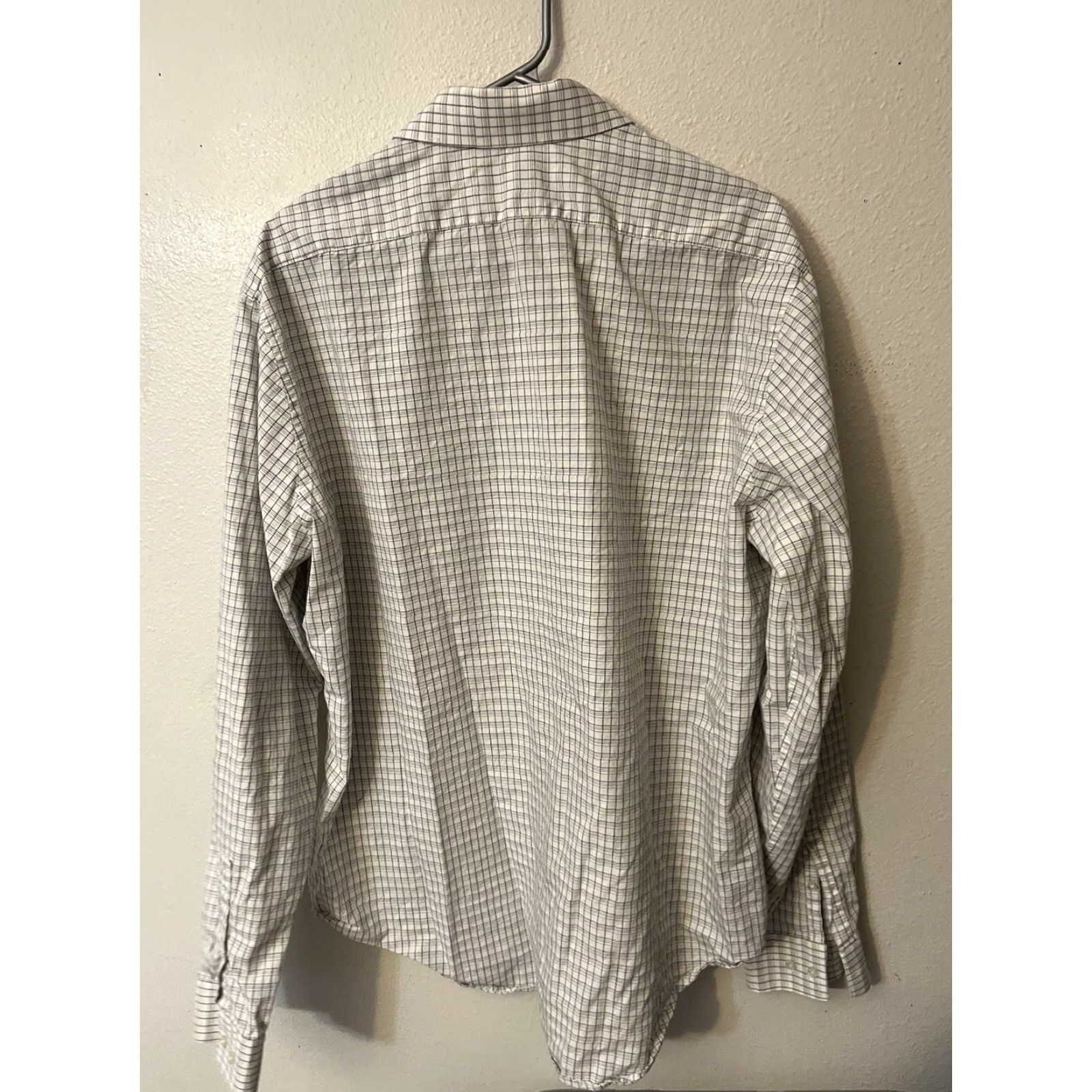 Calvin Klein Calvin Klein Shirt Slim Fit Regular XL 16 Gingham Multicolor Dress Shirt Men Size US XL / EU 56 / 4 - 3 Thumbnail