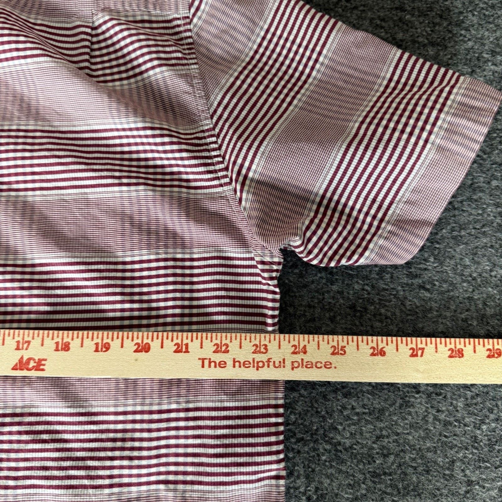 Tommy Bahama Tommy Bahama Mens XL Red Plaid Silk Shirt Short Sleeve Size US XL / EU 56 / 4 - 5 Thumbnail