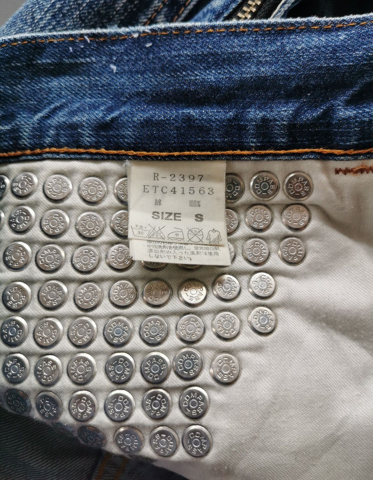 Seditionaries Punk Studded Zipper RNA Japan 3Q Short Jeans Size US 31 - 12 Thumbnail