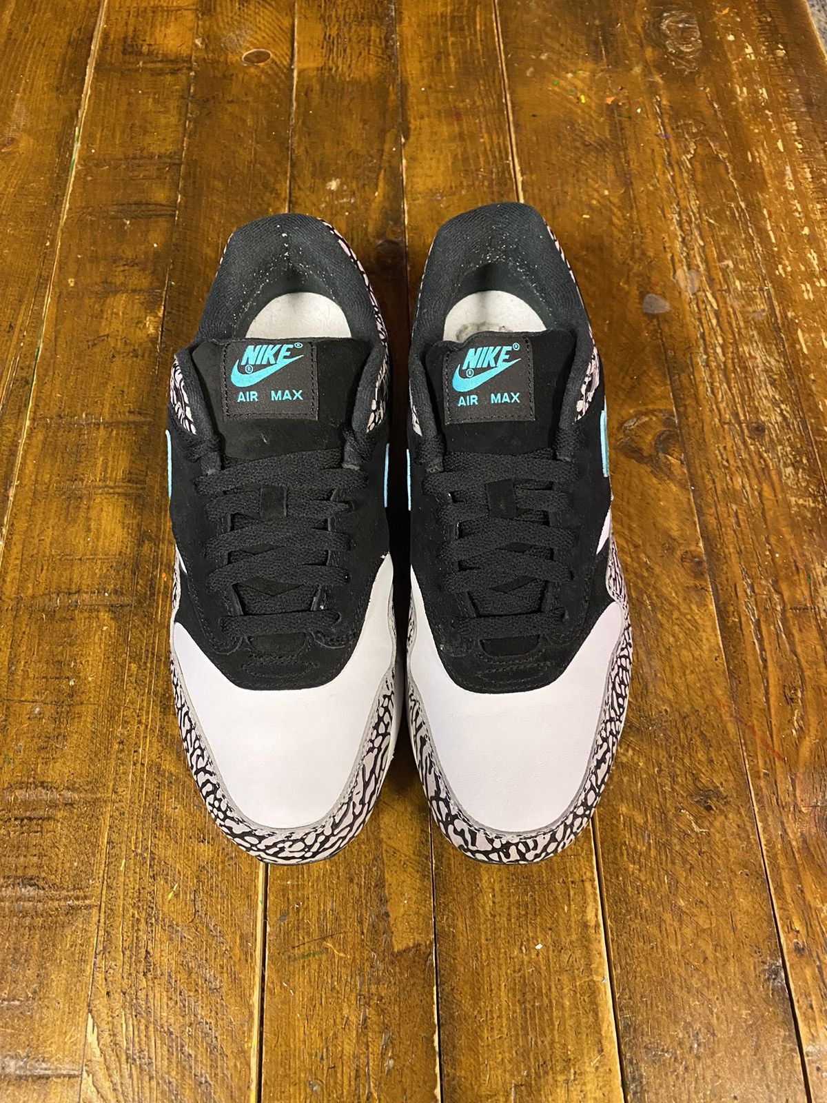 image of Atmos X Air Max 1 Retro “Elephant” Shoes in Medium Grey, Men's (Size 9)