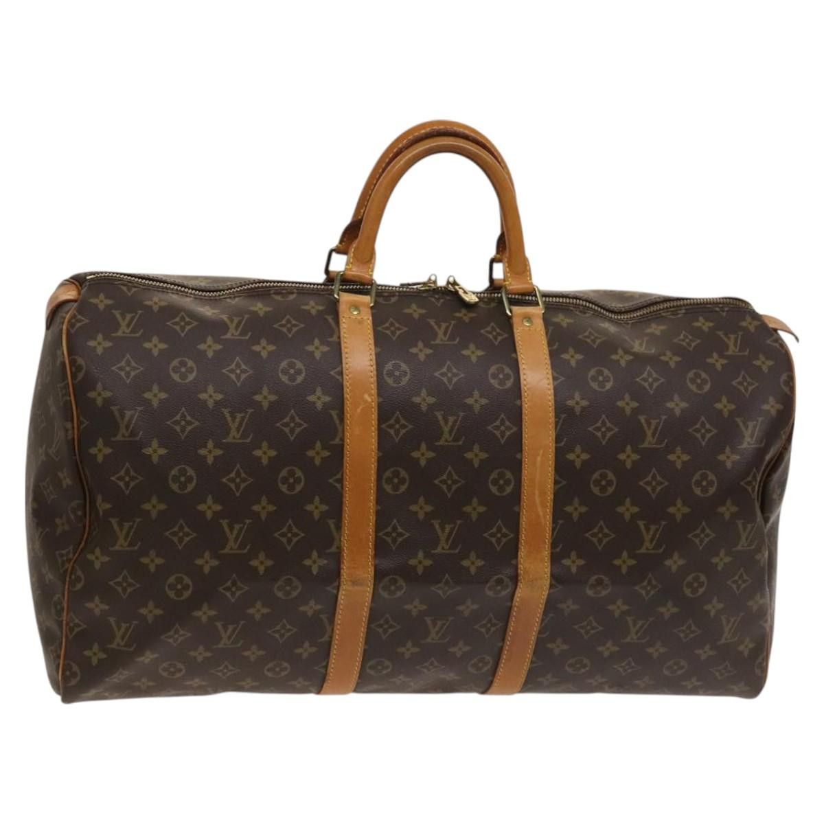 Louis Vuitton LOUIS VUITTON Monogram Keepall 55 Boston Bag M41424 Size ONE SIZE - 1 Thumbnail
