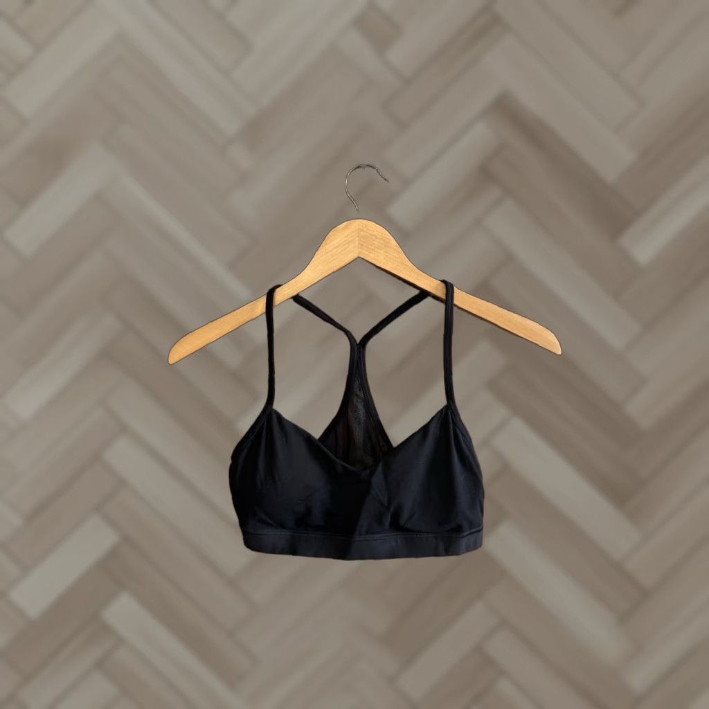 Vintage Aerie Women Black Sleeveless Sports Bra Size S Small Easy Activewear Sports Bra Mens? Size ONE SIZE - 1 Thumbnail