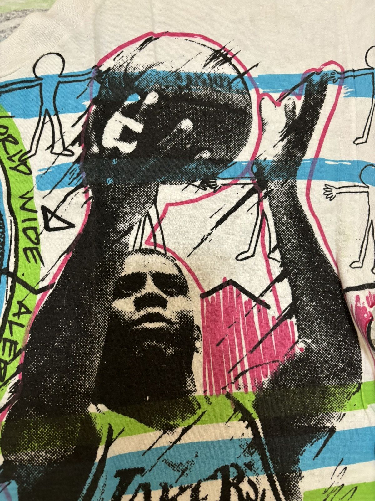 NBA Rare vintage 90s Magic Johnson basketball Fresh Prince tee Size US XL / EU 56 / 4 - 15 Thumbnail