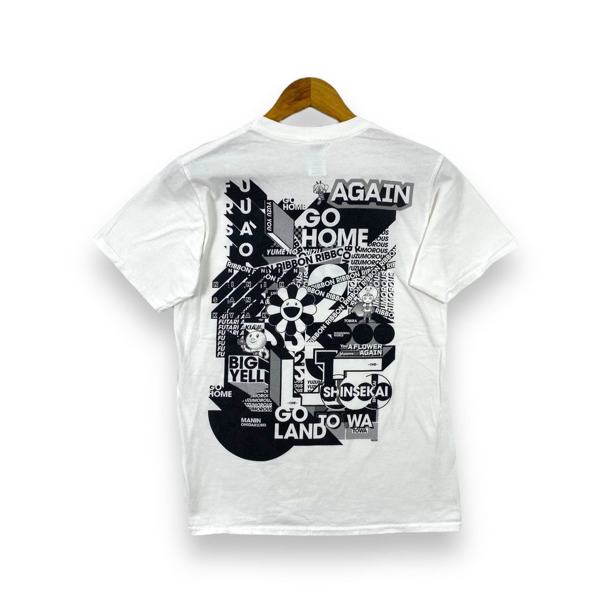 Japanese Brand × Takashi Murakami YUZU AGAIN COLLAGE Takashi Murakami Tee Shirt Small Size Size US S / EU 44-46 / 1 - 1 Thumbnail