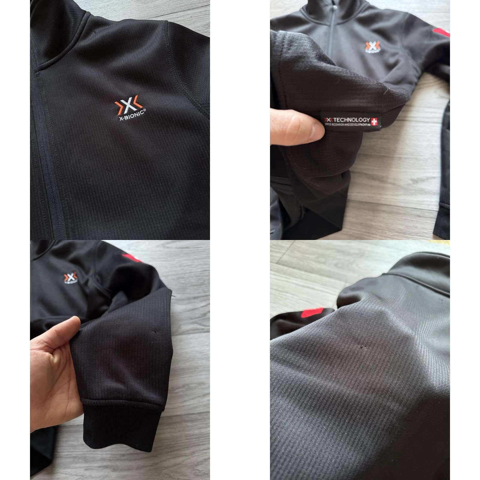 Vintage X-Bionic Men's Sweatshirt Full Zip Track Top Jacket Black M Size US M / EU 48-50 / 2 - 8 Thumbnail