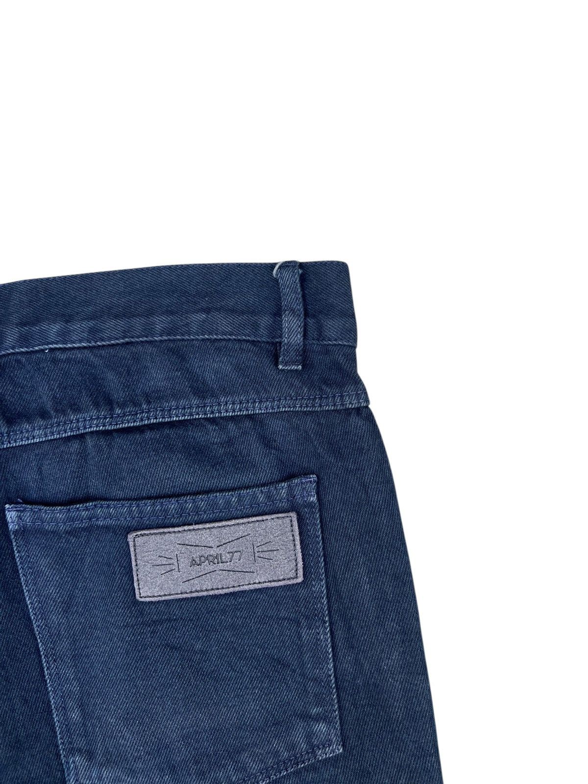 April 77 April 77 Made in Morocco Blue Black Denim Dictator Jeans Size US 30 / EU 46 - 19 Thumbnail