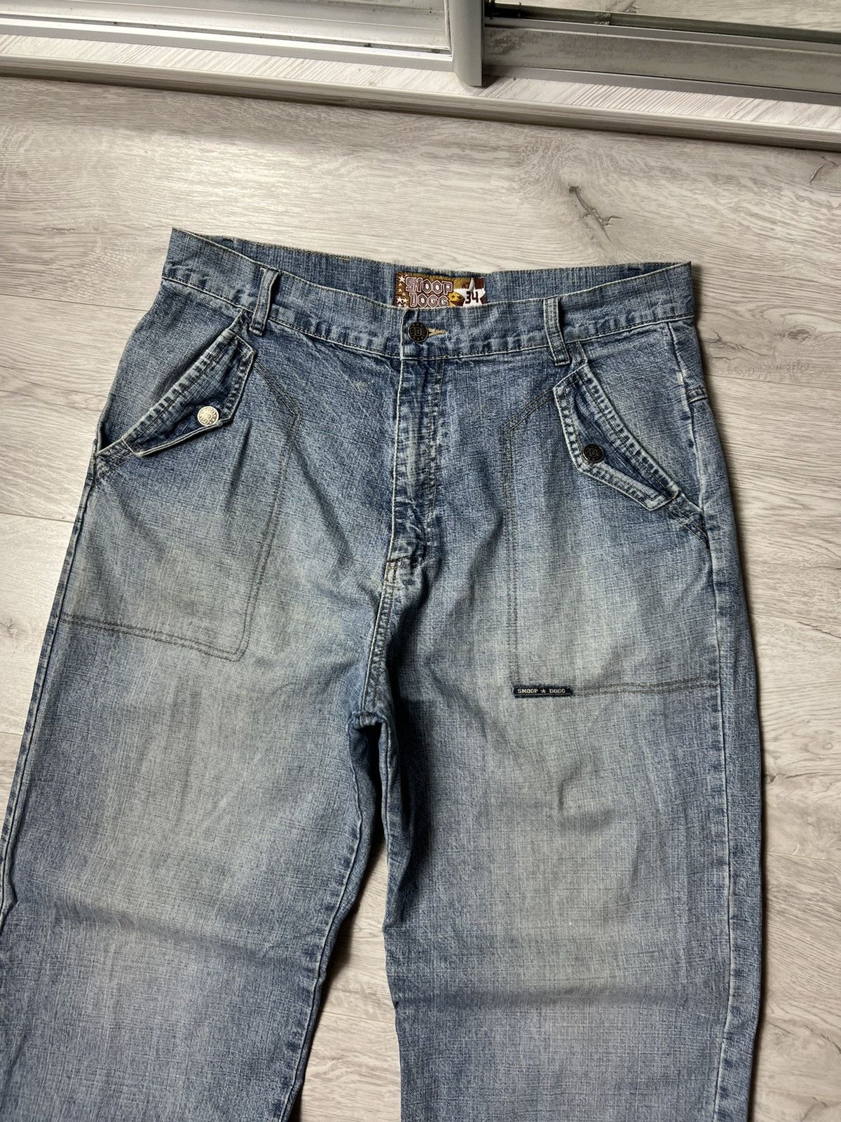 Snoop Dogg Vintage Snoop Dog Baggy Style Jeans / Denim Pants Size US 34 / EU 50 - 2 Thumbnail