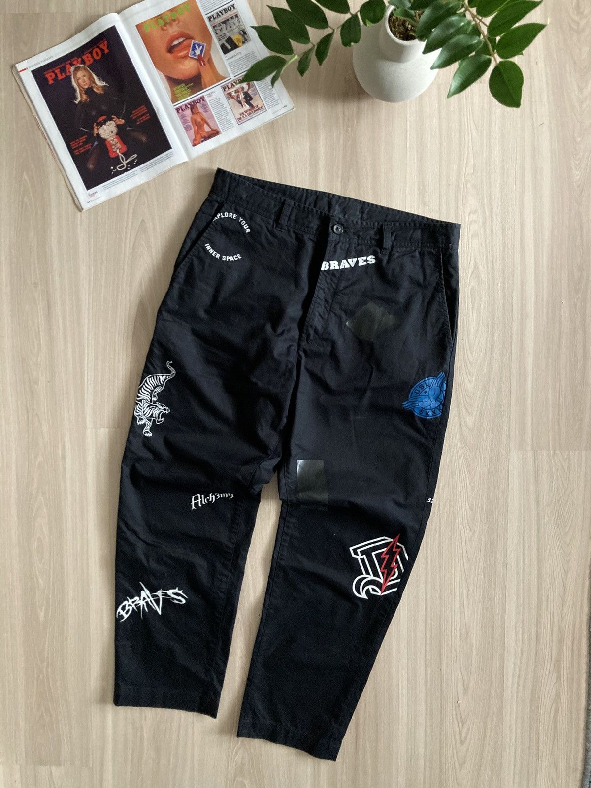 Diesel Vintage Diesel Pants Japanese Style Size US 33 - 2 Thumbnail