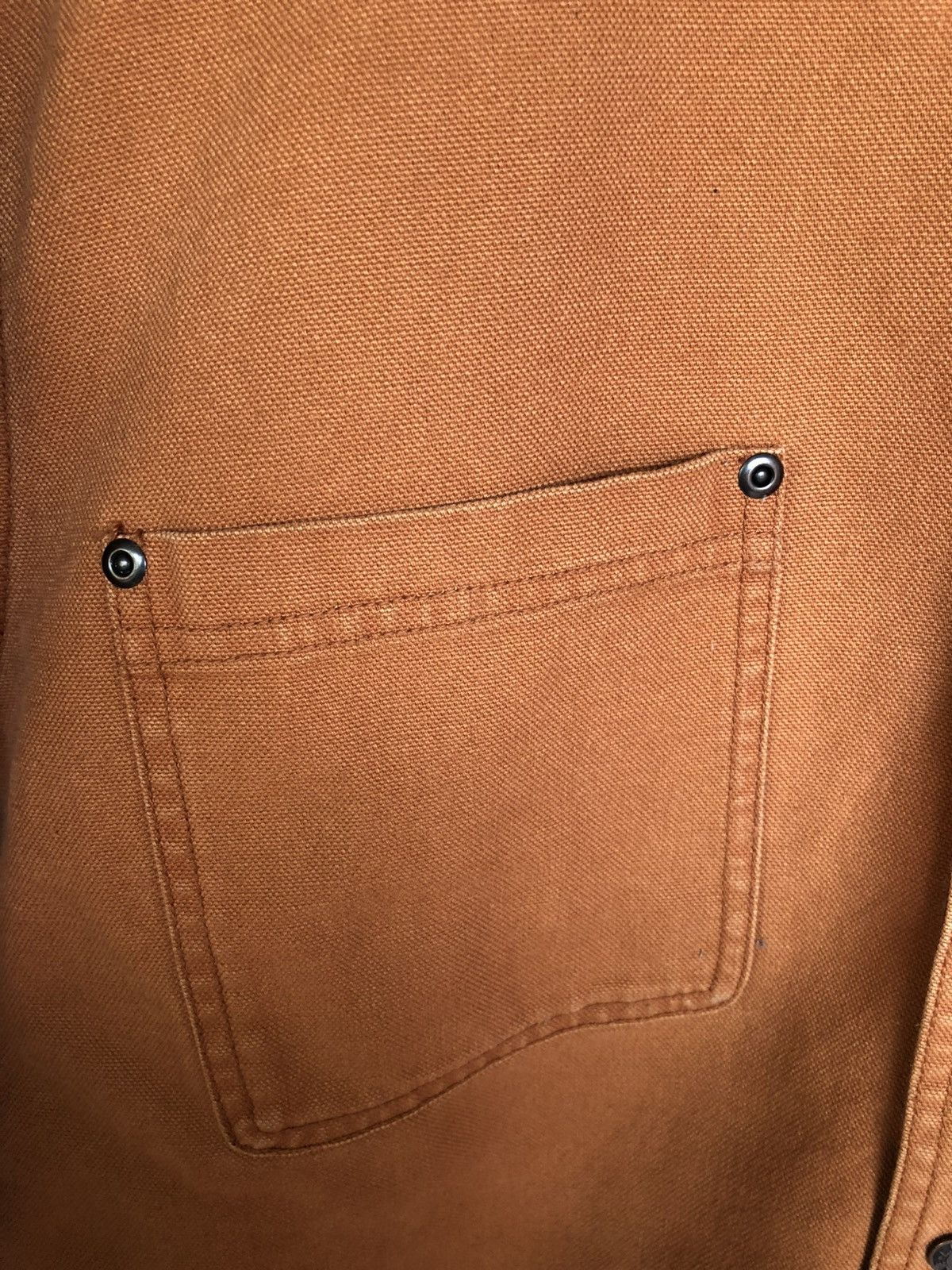L.L. Bean Vintage 90's L.L. Bean Flannel Lined Canvas Work Jacket Size US M / EU 48-50 / 2 - 7 Thumbnail
