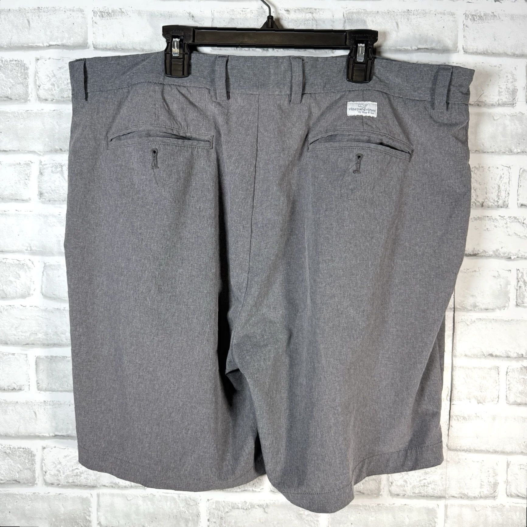 Vineyard Vines Vineyard Vines Gray Polyester Blend Casual Shorts Mens Size 38 Size US 38 / EU 54 - 5 Thumbnail