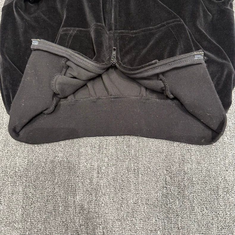 Balenciaga Balenciaga Black velvet zip-up velvet jacket Size L / US 10 / IT 46 - 5 Thumbnail