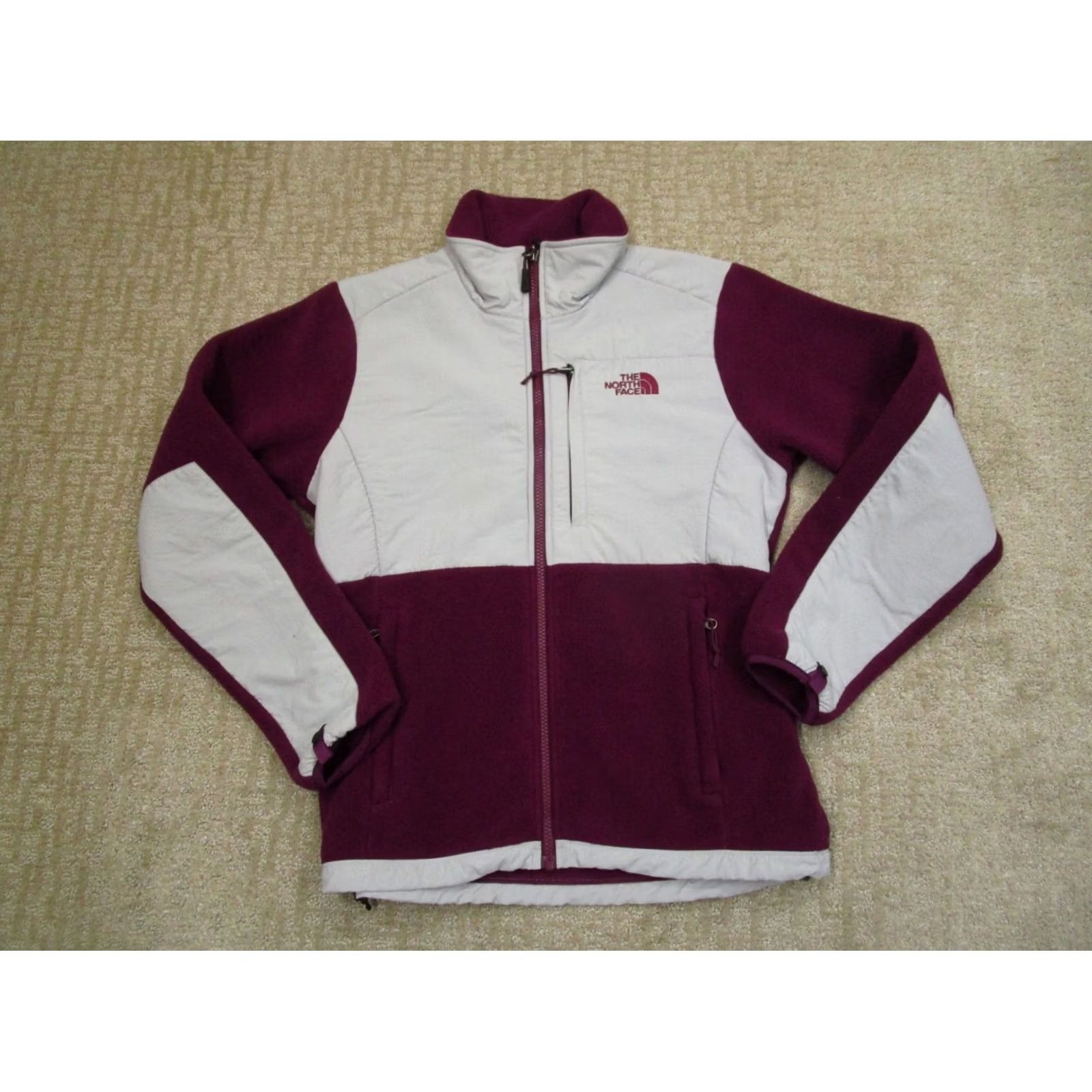 The North Face The North Face Denali Jacket Women S Purple Gray Fleece Outdoor Mid-Length Zip Pockets All Seasons Regular Sturdy Wind-Resistant Denim? Size S / US 4 / IT 40 - 2 Thumbnail