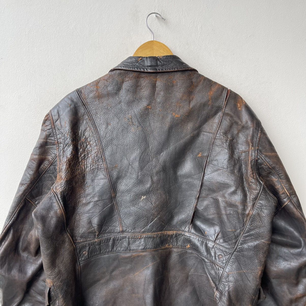 Sears True Vintage 30s Sears Hercules Horsehide Half-Belt Jacket Size US L / EU 52-54 / 3 - 9 Thumbnail