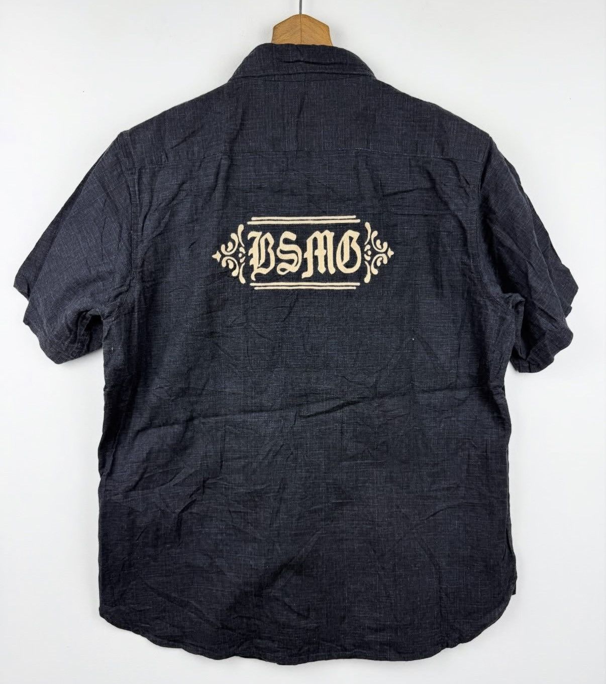 Japanese Brand Bull original Embroidery shirt Size US L / EU 52-54 / 3 - 2 Thumbnail