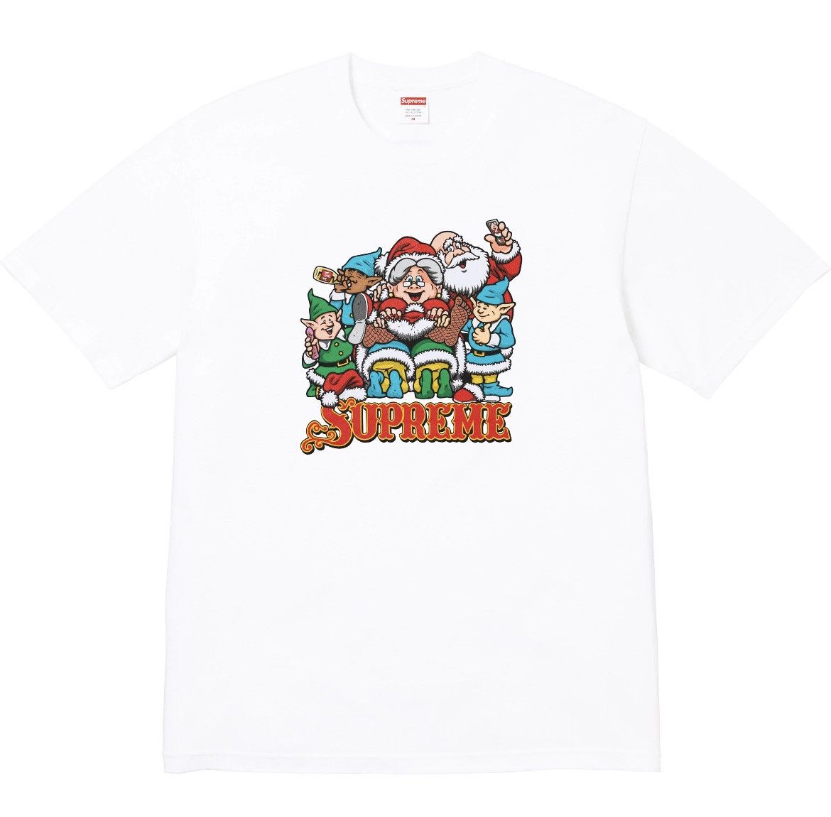 Supreme Supreme Naughty Tee White XXL FW25 Size US XXL / EU 58 / 5 - 1 Thumbnail