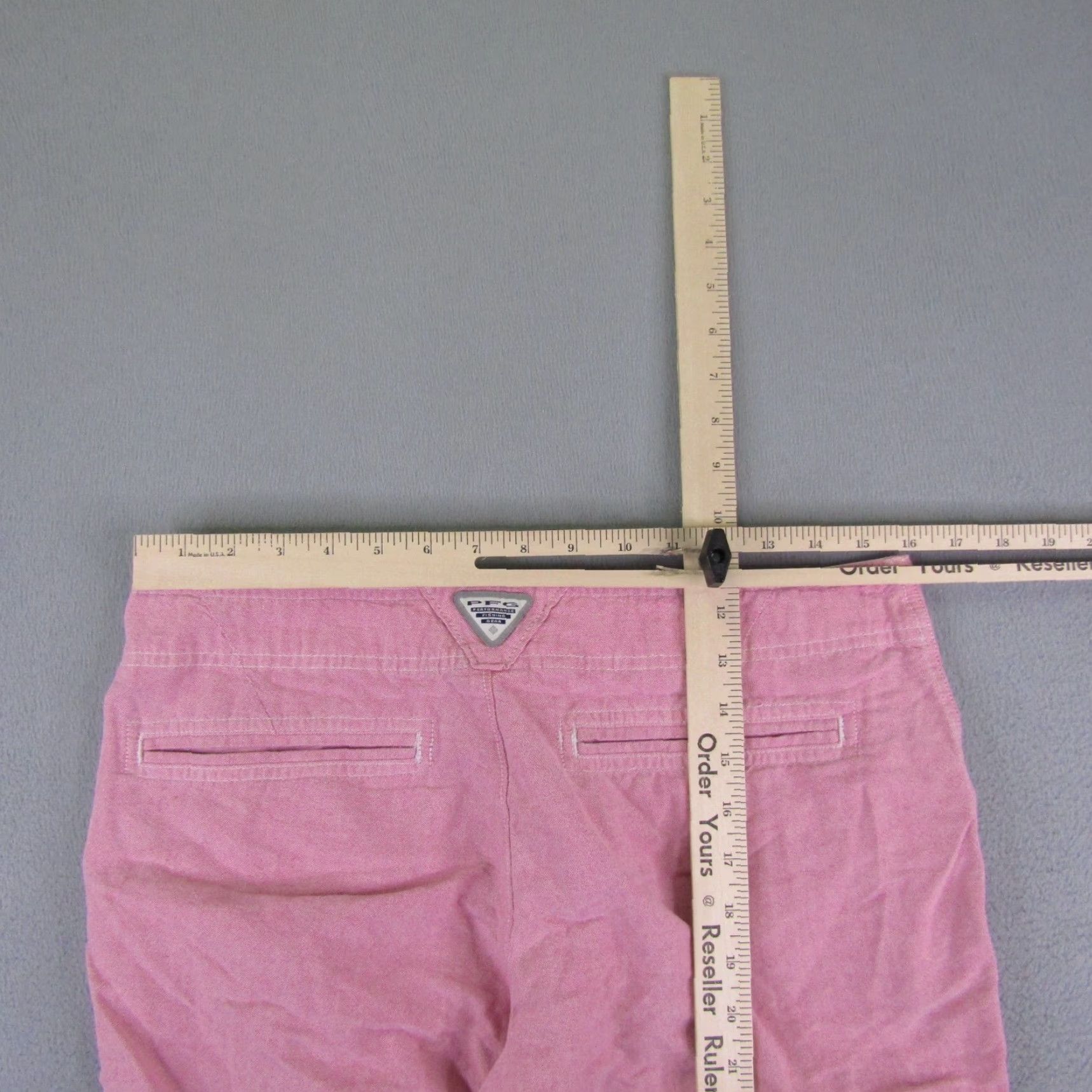 Pinko Columbia PFG Shorts Womens 10 Pink Cotton Outdoors Fishing Hiking Trail Womens Size 32" / US 10 / IT 46 - 5 Thumbnail