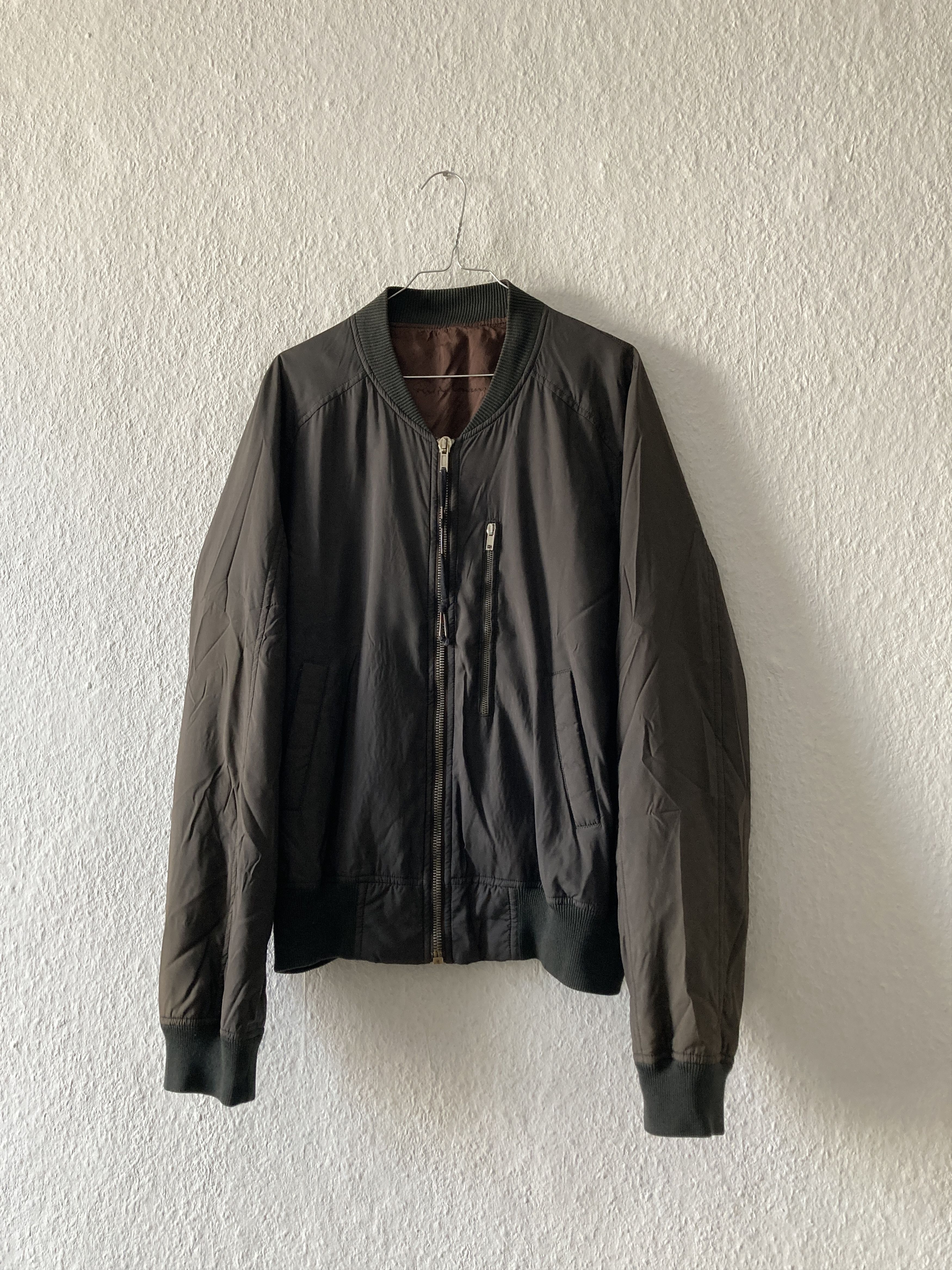 Rick Owens S/S 05 "SCORPIO" Runway Silk Bomber Jacket Rick Owens XL Size US XL / EU 56 / 4 - 1 Thumbnail
