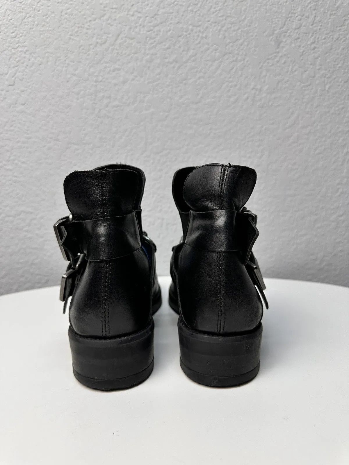 A.S.98 Leather Vintage Boots Avant-Garde Style BROGUE Size US 9 / IT 39 - 6 Thumbnail