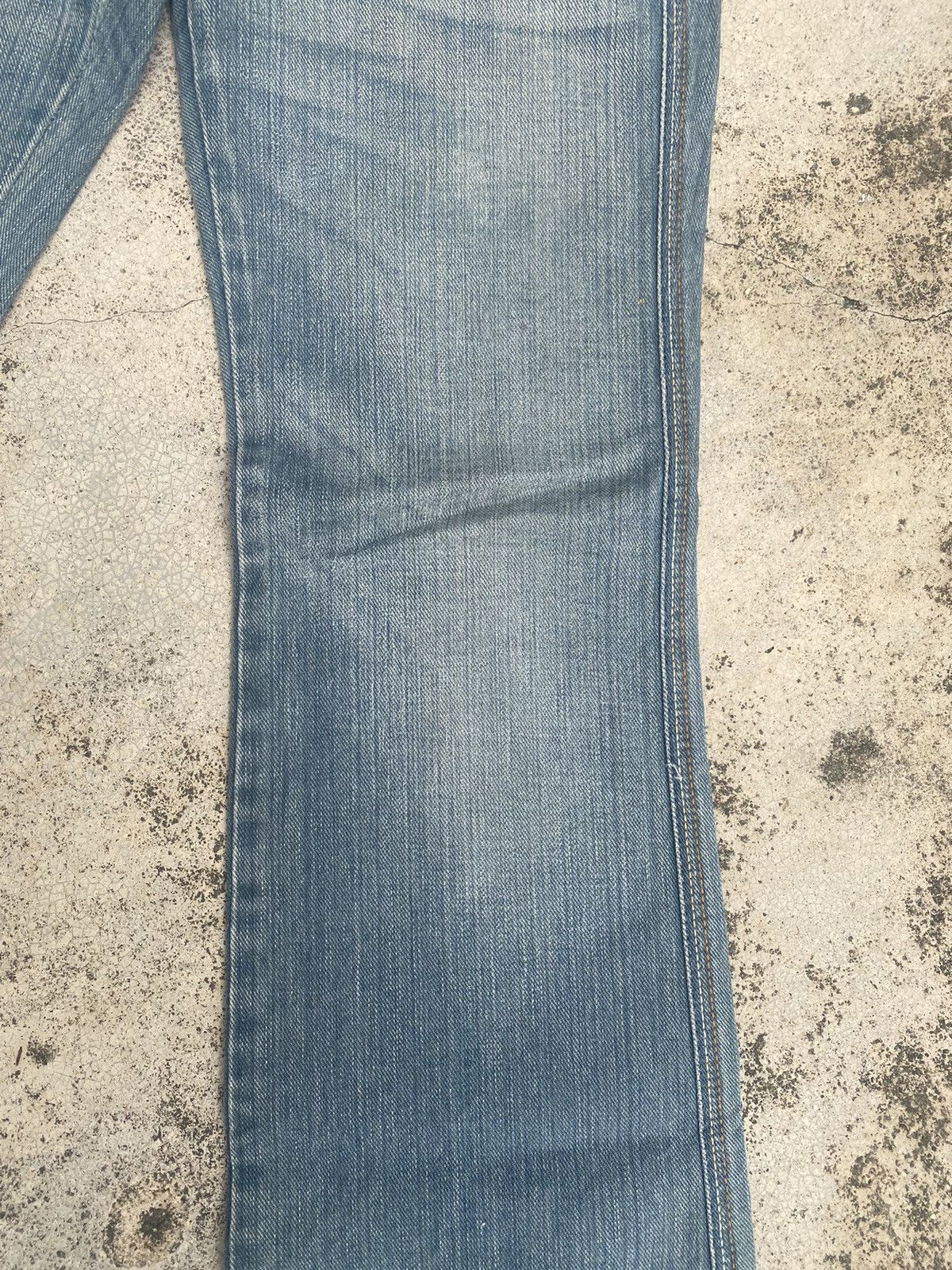 Designer × Diesel × If Six Was Nine Flare Jeans Diesel Faded Low Rise Bootcut Size US 30 / EU 46 - 6 Thumbnail