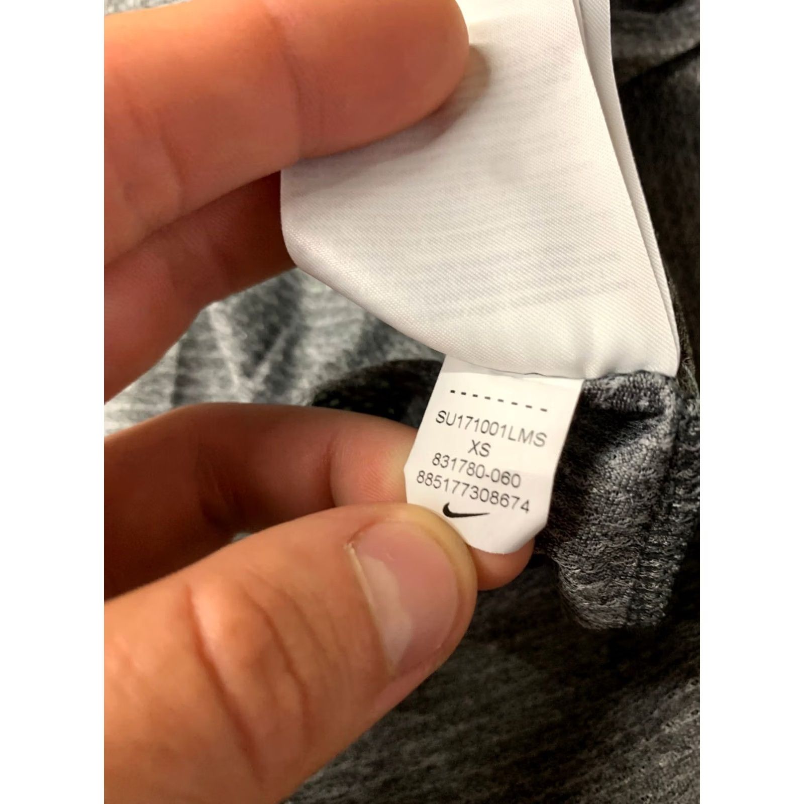 Nike Nike Dri-FIT Running Shirt Women Training XS Gray T-Shirt/TEE Short Sleeve Sport Jersey Size XS / US 0-2 / IT 36-38 - 7 Thumbnail
