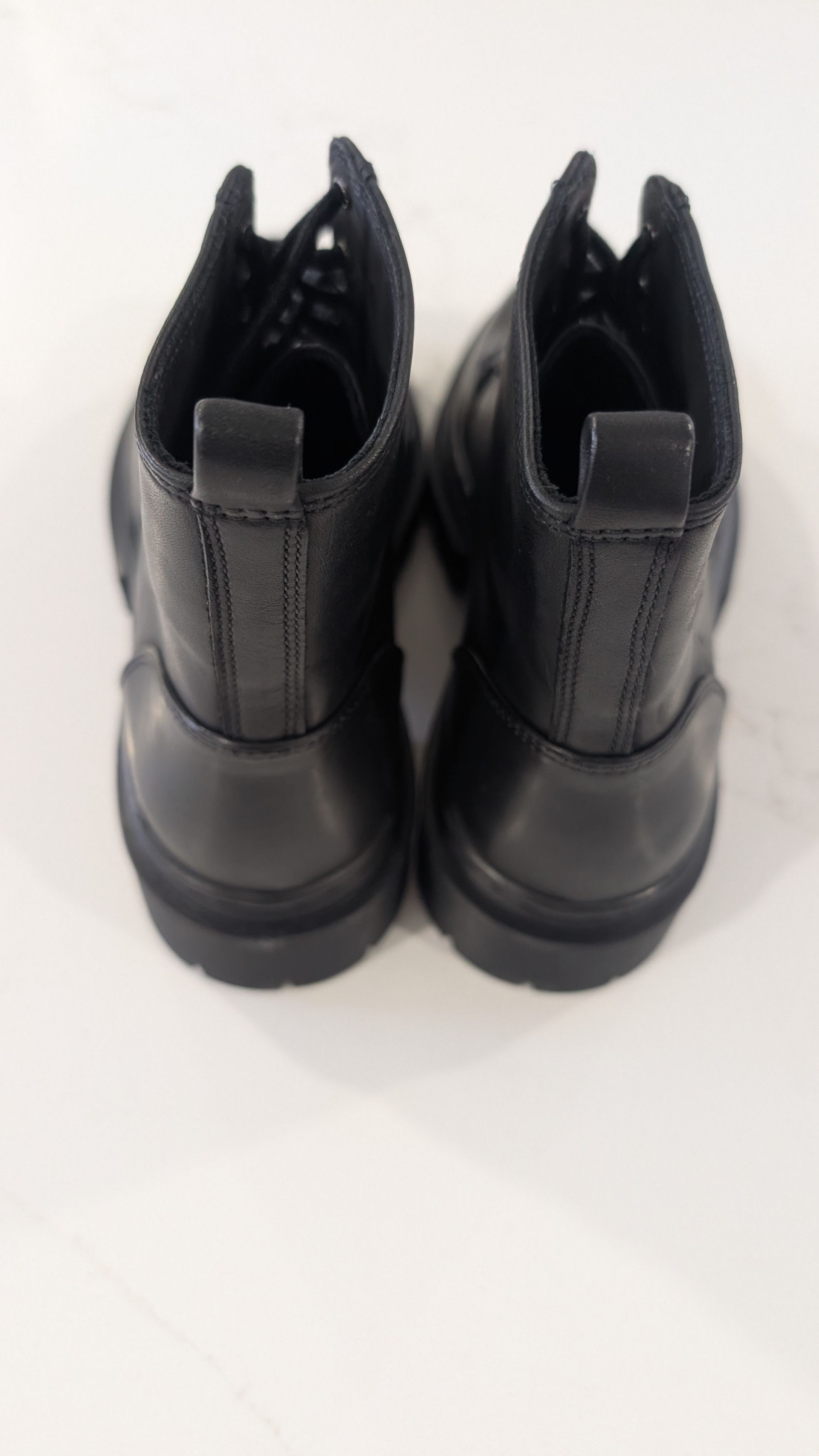 Staud STAUD Henry Combat Boots Black Nappa Leather Size 7 Size US 7 / IT 37 - 3 Thumbnail