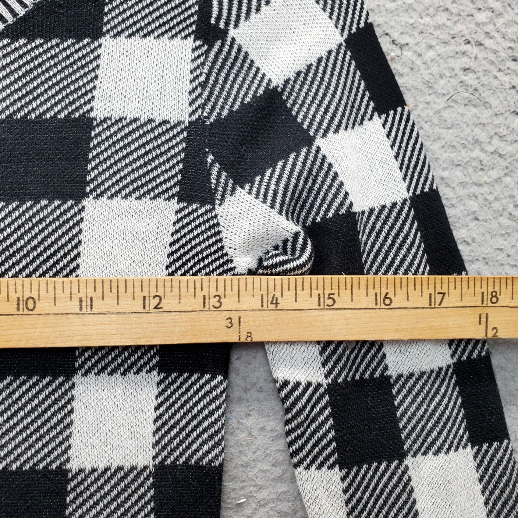 Express Express Sweater Womens 2XS Multicolor Check Knit Raglan Sleeve Crew Neck Pullover Size XXS / US 00 / IT 34 - 4 Thumbnail