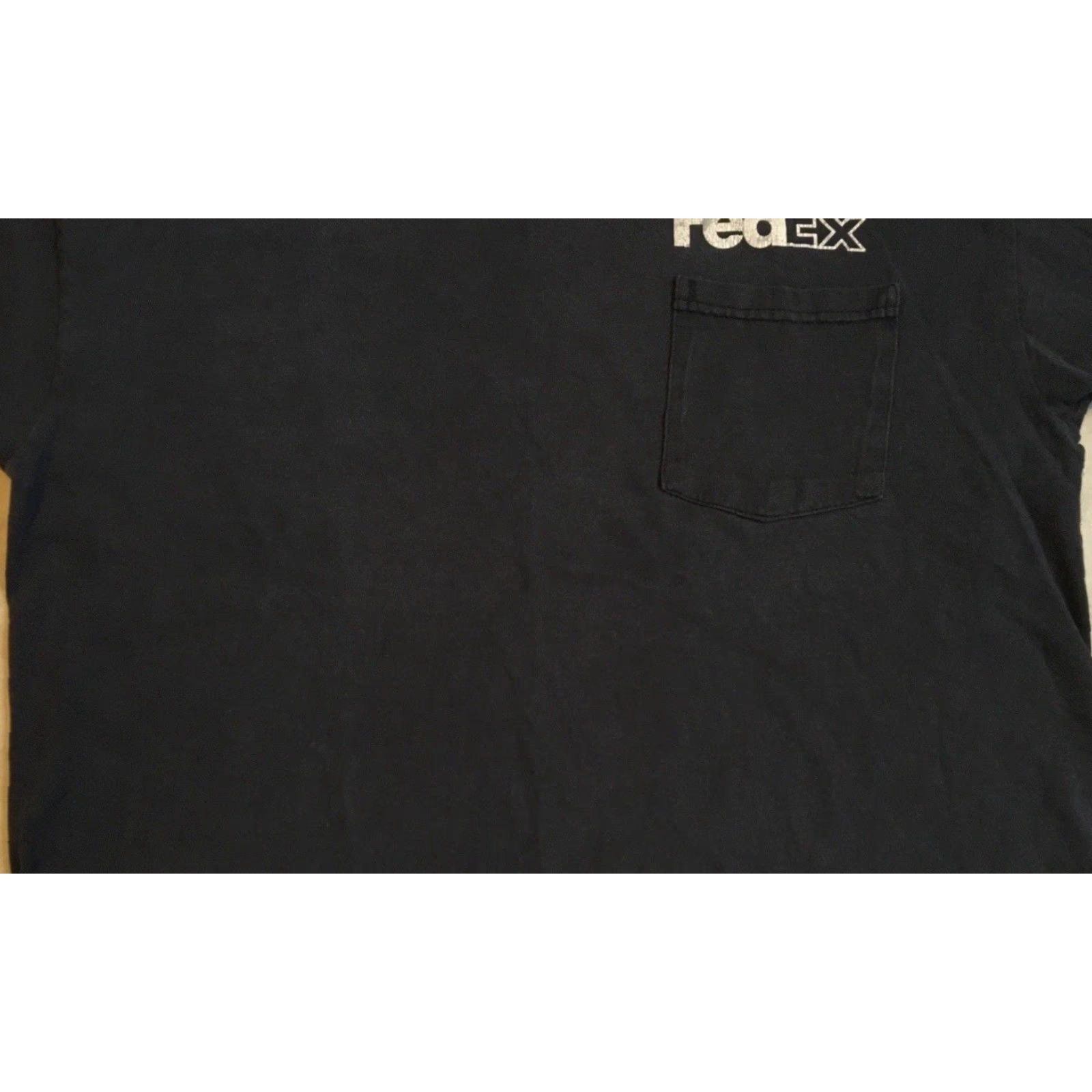 Vintage VINTAGE FedEx 90s Shirt Men L Black Short Sleeve T-Shirt USPS Post Office Mail Grunge Humorous Employee Size US L / EU 52-54 / 3 - 6 Thumbnail