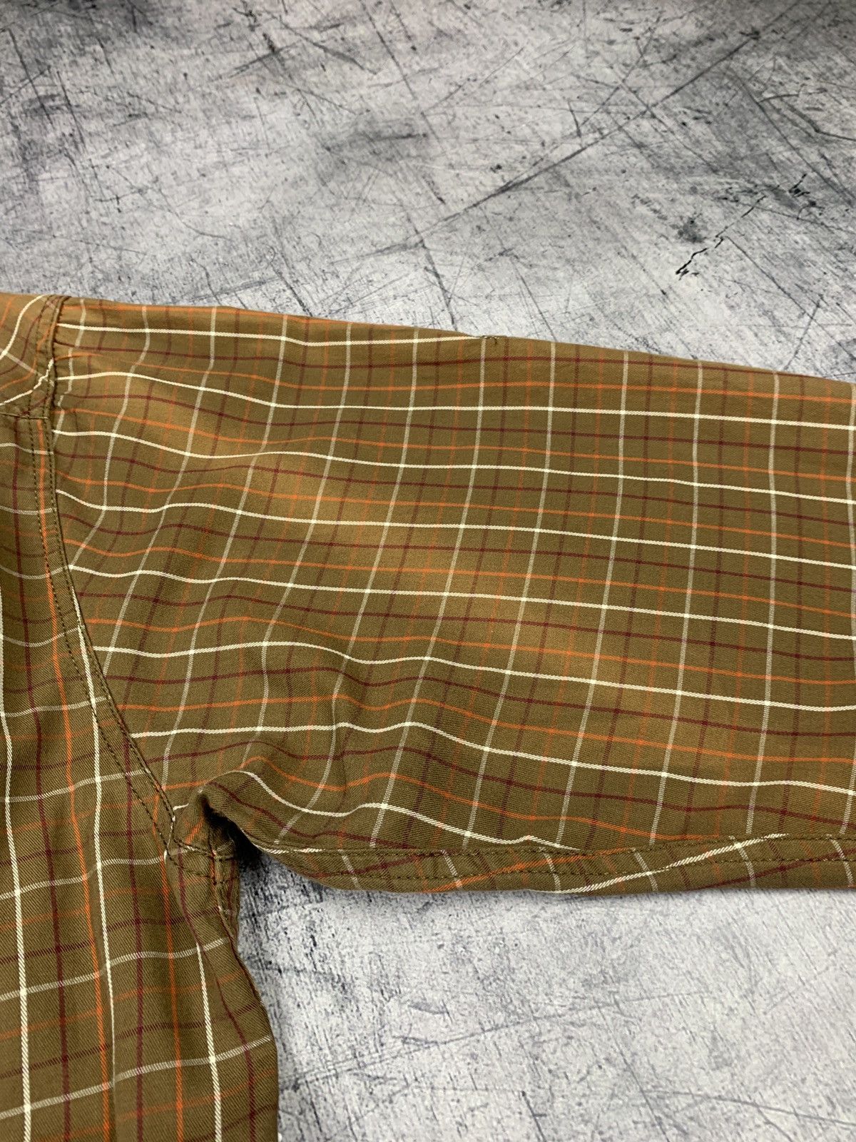 Alpha Industries Vintage Y2K Alpha Industries Patchwork Military Shirt Plaid Size US XXL / EU 58 / 5 - 17 Thumbnail