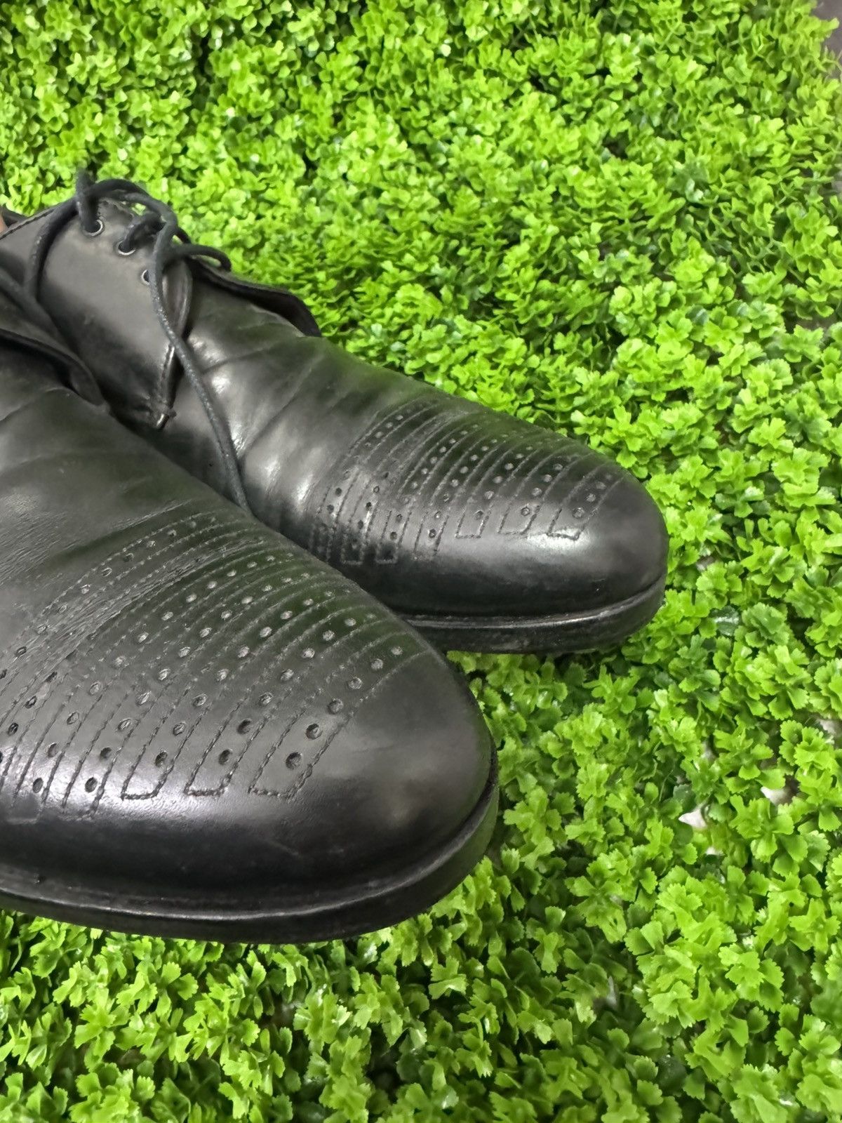 Prada Prada vintage leather shoes Size US 11.5 / EU 44-45 - 2 Thumbnail