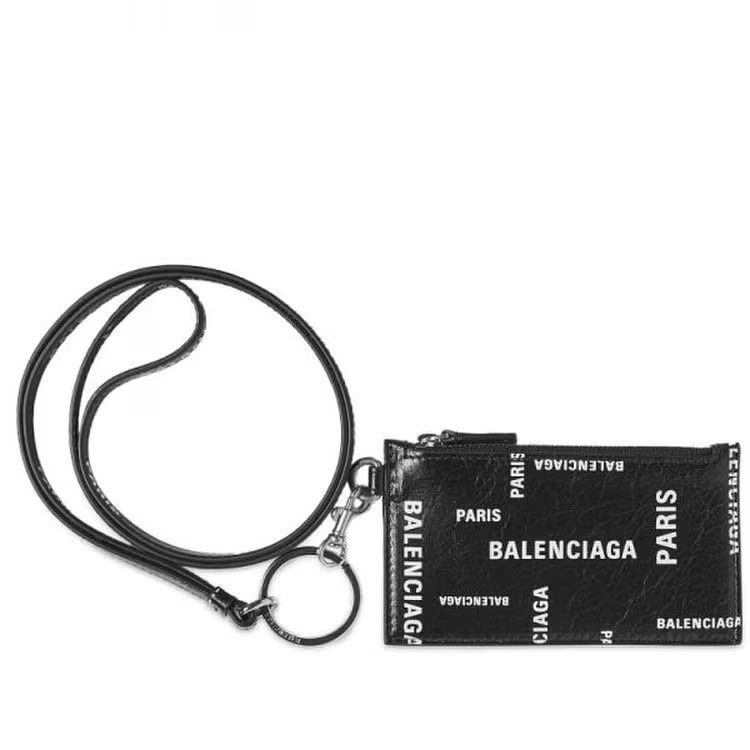 Balenciaga o1bcso1str1024 Size: OS / Cash Card Case On Keychain Paris Size ONE SIZE - 1 Thumbnail