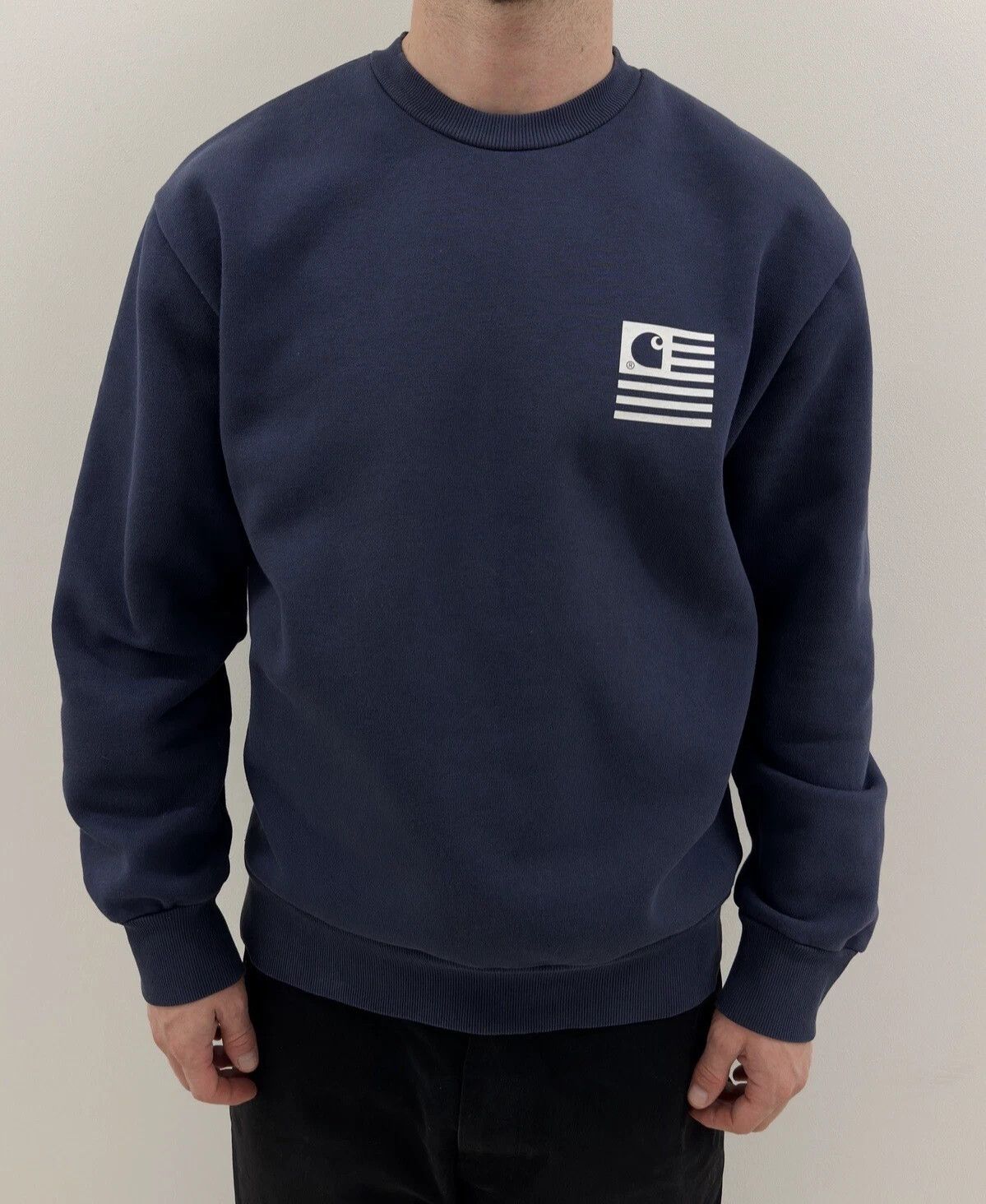 Carhartt Wip Carhartt Incognito Sweat Sweatshirt Sweater Big Logo Mens Size US S / EU 44-46 / 1 - 2 Thumbnail