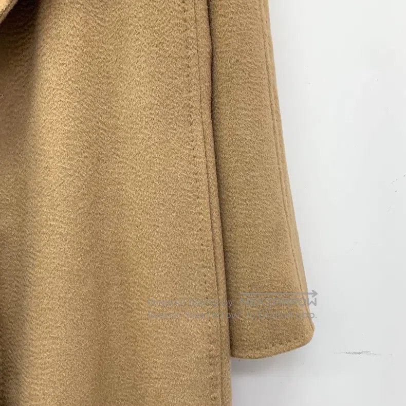 Max Mara Max Mara Brown Camel Hair Collar Long Sleeve Belted Coat Size L / US 10 / IT 46 - 4 Thumbnail