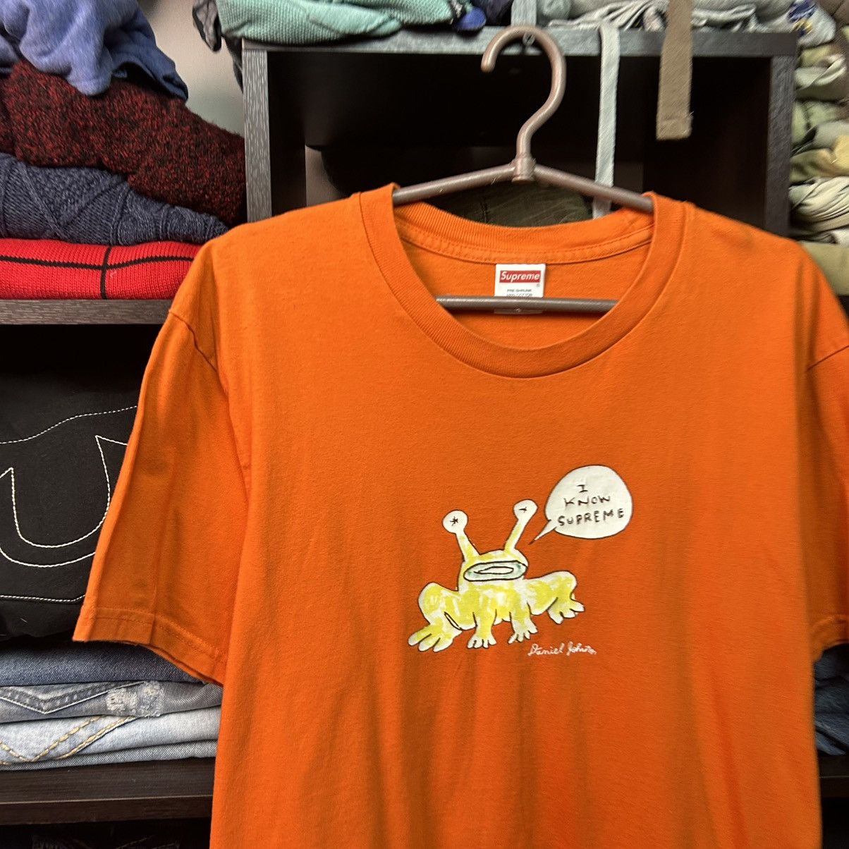 Supreme Luxury Supreme Big Frog Logo Y2K opium cropp top tee size M Size US M / EU 48-50 / 2 - 2 Thumbnail