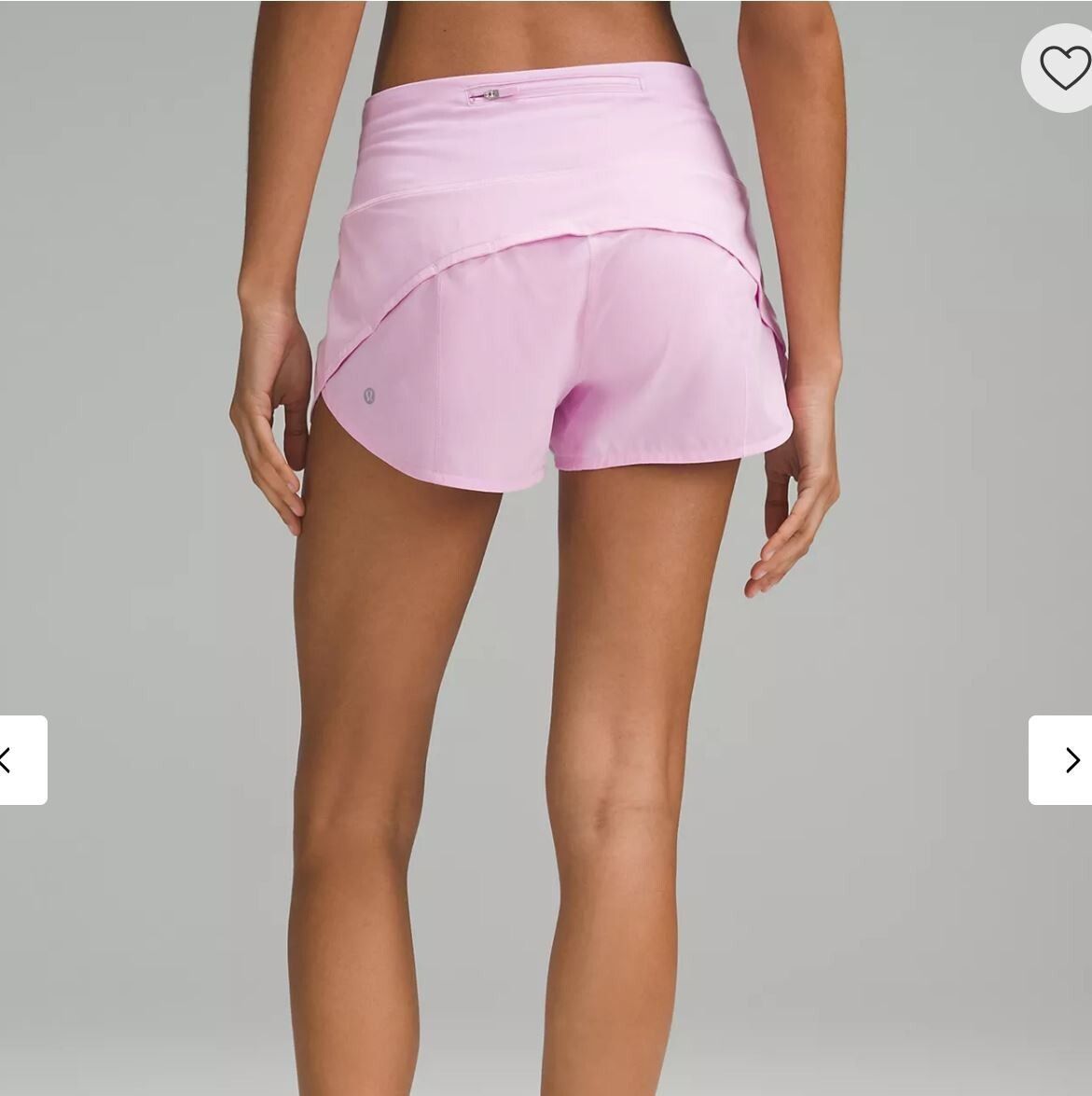 Lululemon Lululemon Speed Up Short Exclusive Rare Pink Color Size 4 Size 22" - 2 Thumbnail