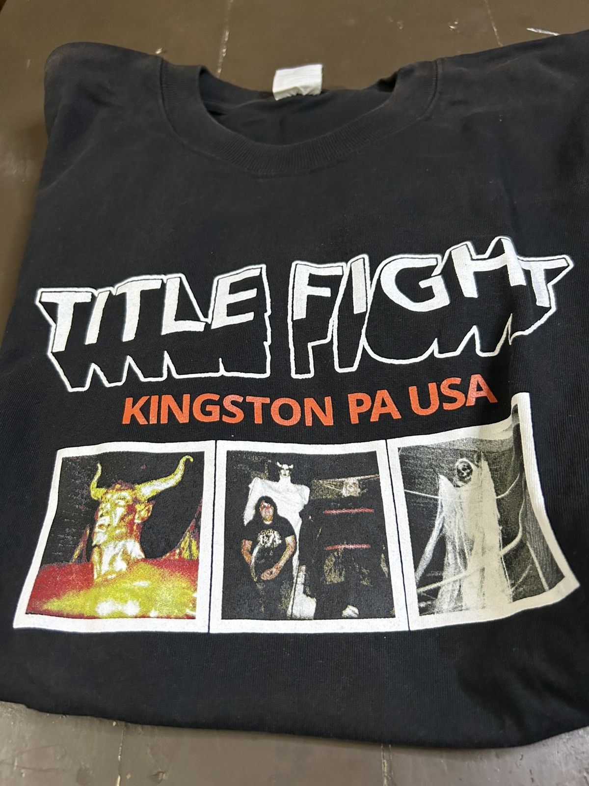 Band Tees Title Fight Halloween Midwest Emo Hardcore Tshirt Size US XL / EU 56 / 4 - 4 Thumbnail