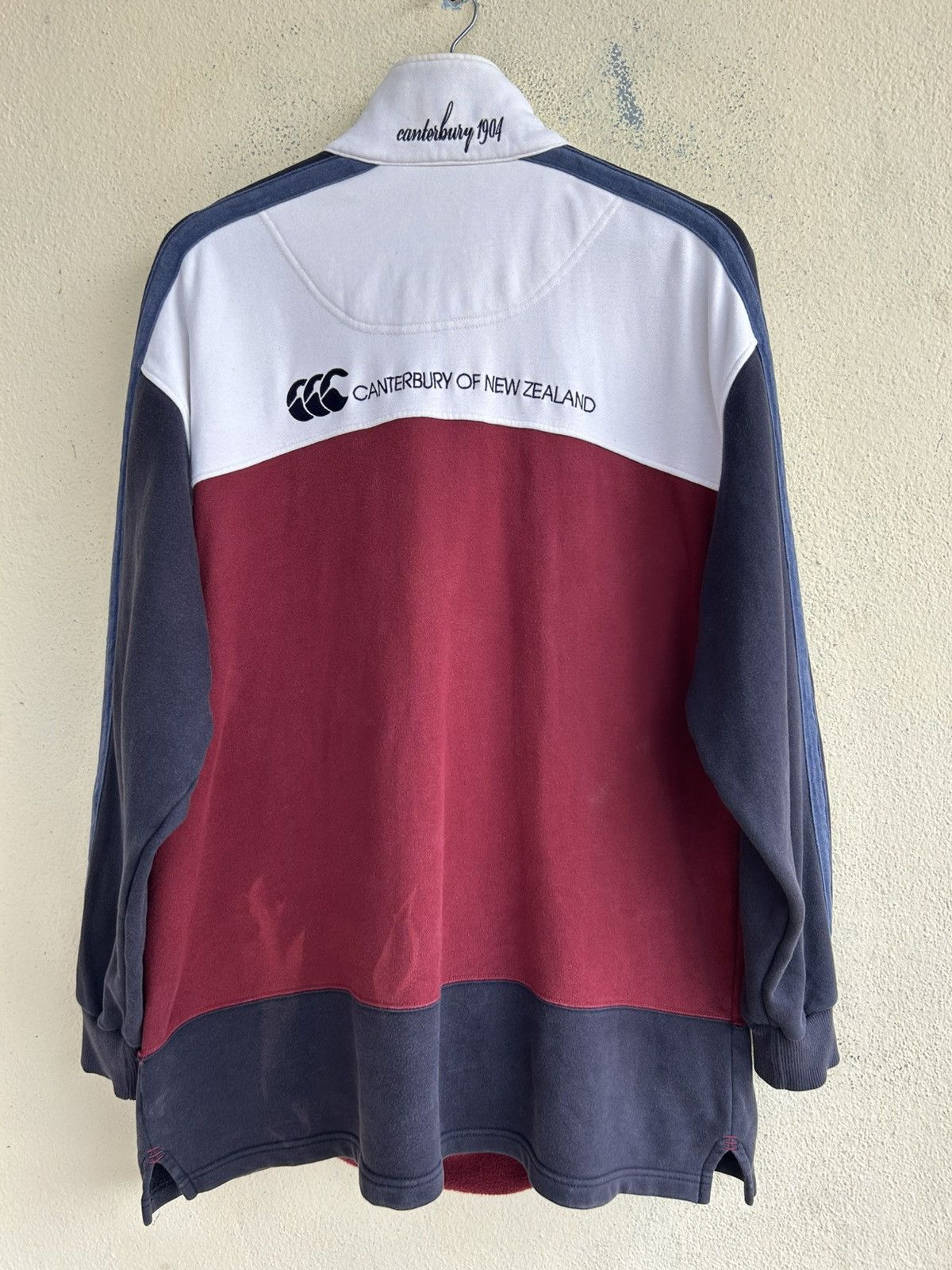 Canterbury of New Zealand Canterbury Of New Zealand Half Zipper Sunfaded Sweatshirt Size US L / EU 52-54 / 3 - 2 Thumbnail