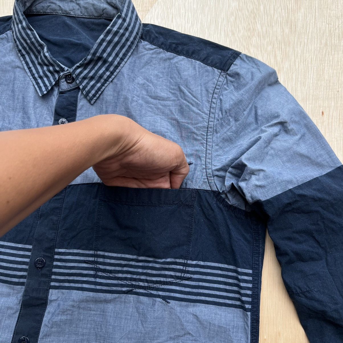 Marithe + Francois Girbaud MARITHE FRANCOIS GIRBAUD LONG SLEEVE SHIRT Y3 CDG LGB Size US M / EU 48-50 / 2 - 5 Thumbnail