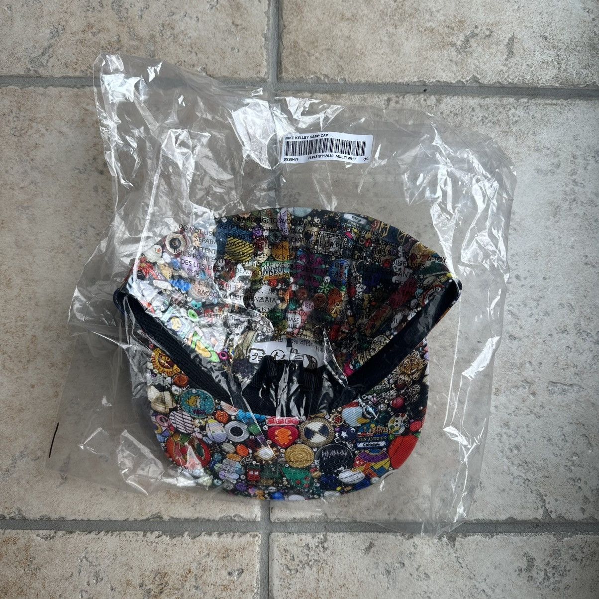 Supreme Supreme Mike Kelley Camp Cap Multicolor Size ONE SIZE - 3 Thumbnail