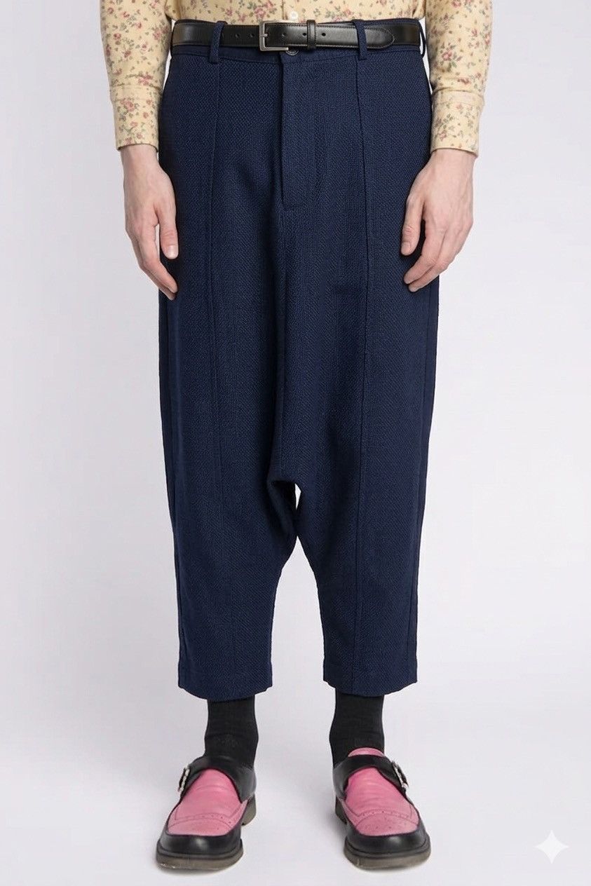 Comme des Garcons Comme des Garçons AD2010 Drop Crotch Pants Size US 32 / EU 48 - 2 Thumbnail