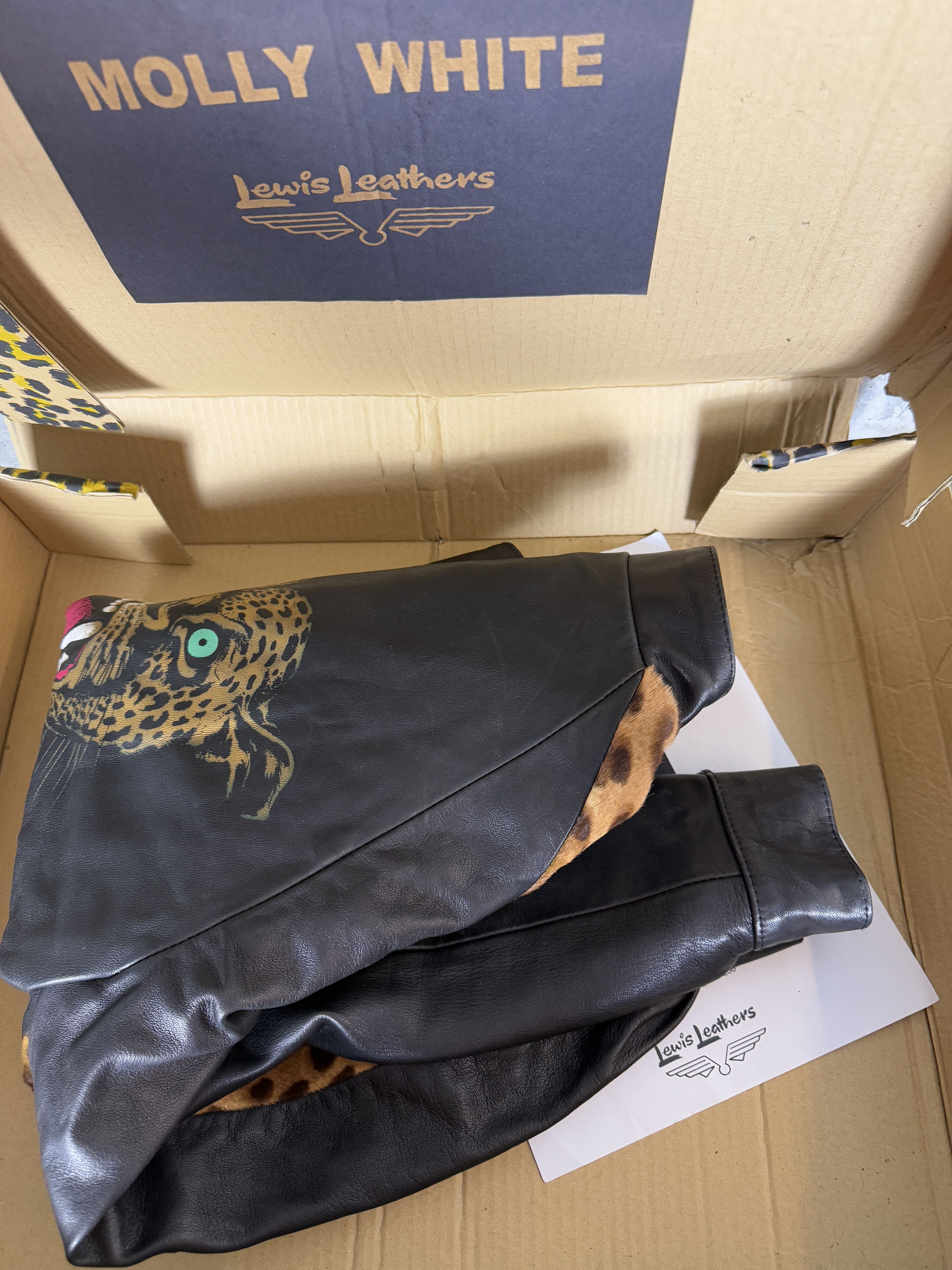 Lewis Leathers $2130 Lewis Leathers Iggy Pop 'Paradise Garage' Jacket Size US XXS / EU 40 - 17 Thumbnail