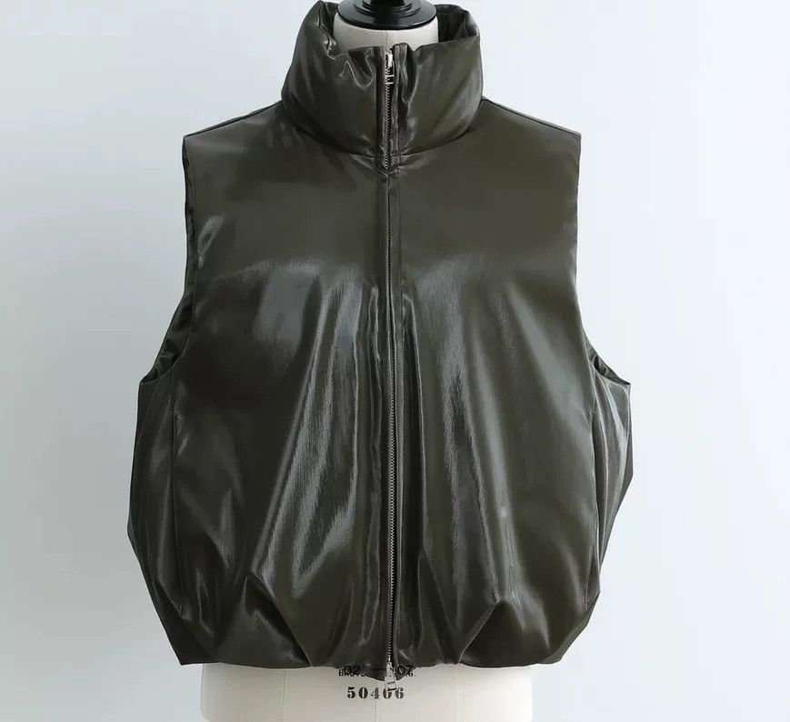 Omar Afridi Omar Afridi 24AW Foamed Glossy Down Vest Size US M / EU 48-50 / 2 - 1 Thumbnail