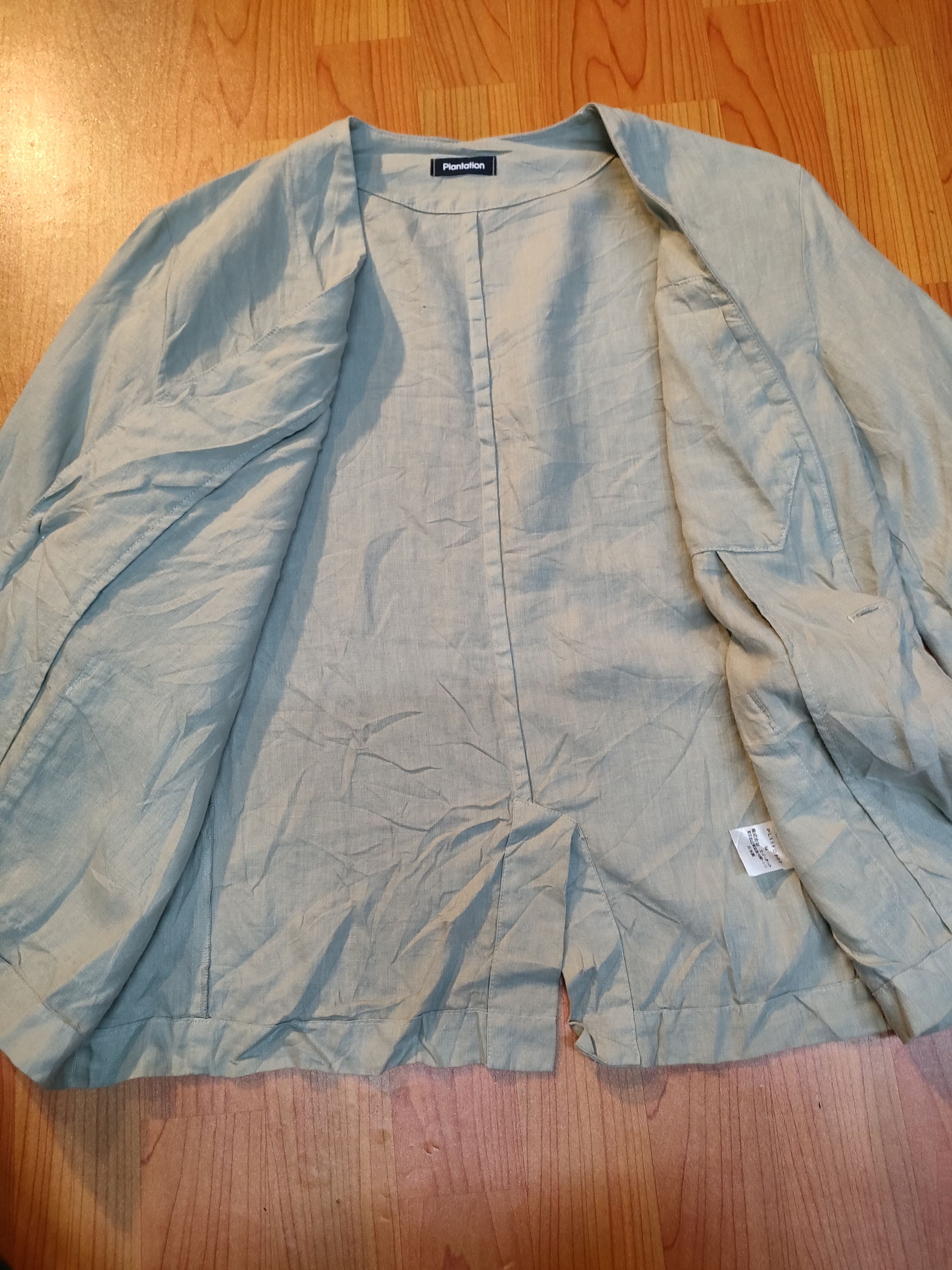 Hedi Slimane × Issey Miyake Plantation Linen Blazer Size M / US 6-8 / IT 42-44 - 6 Thumbnail
