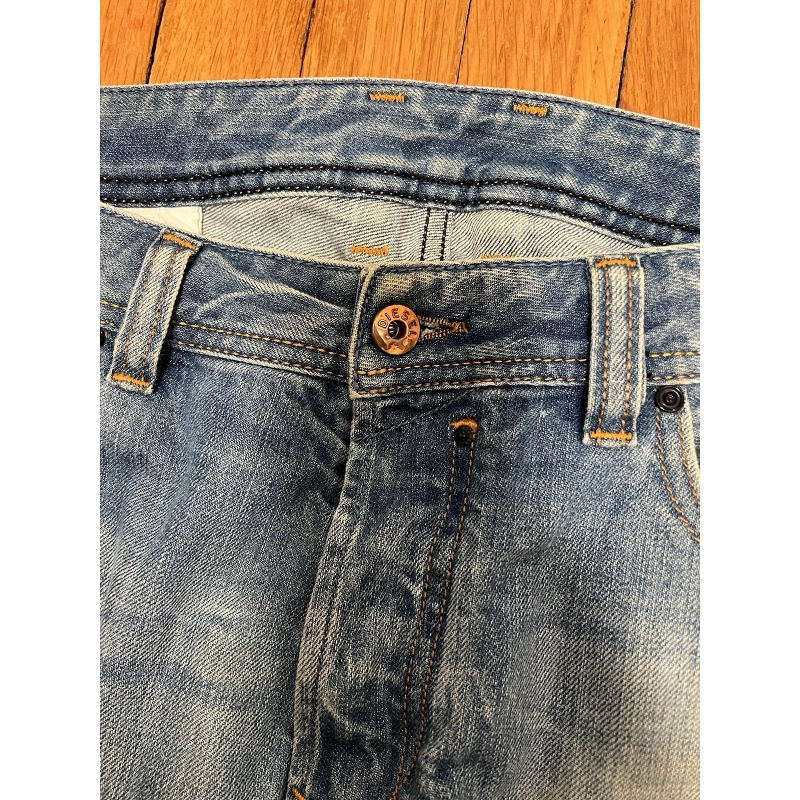 Diesel Diesel Slim Jeans Y2K 1993 D-Vyl 09m55 Men Size 34 A003129 Size 34" / US 12 / IT 48 - 4 Thumbnail