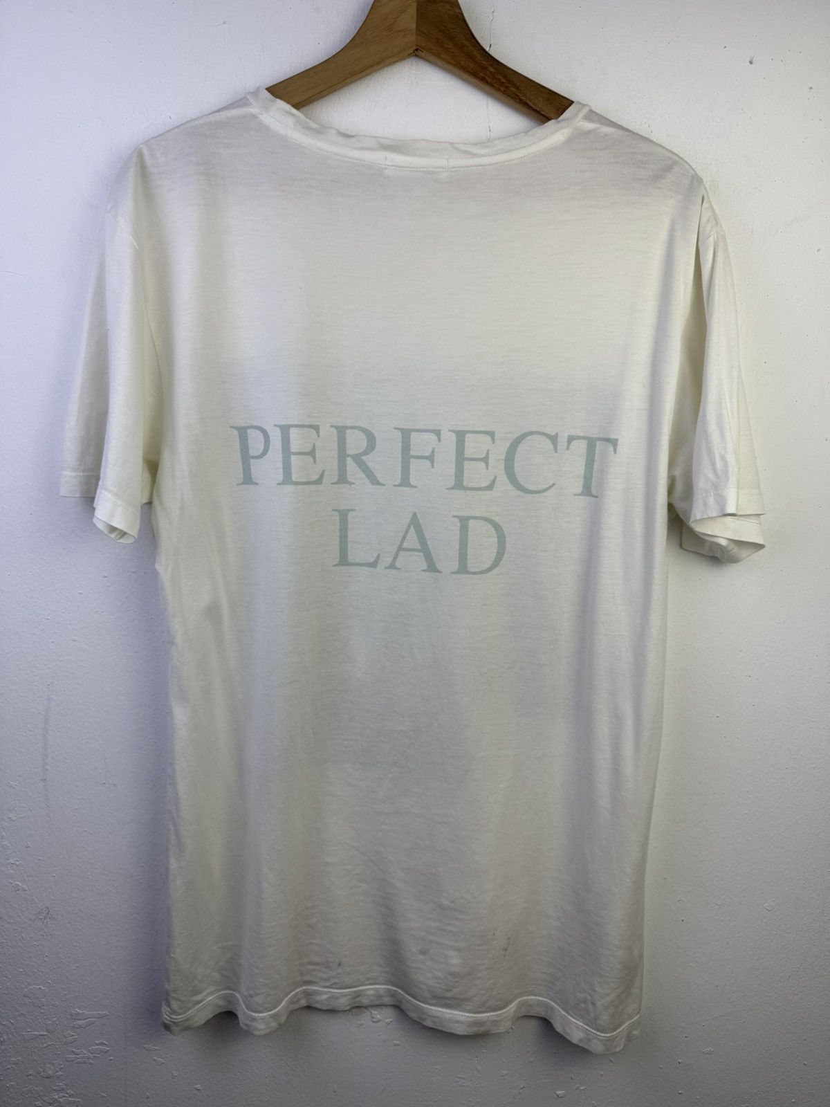 Lad Musician Lad Musician ‘Perfect Lad’ Light Yellow Portrait Graphic Tee Size US L / EU 52-54 / 3 - 6 Thumbnail