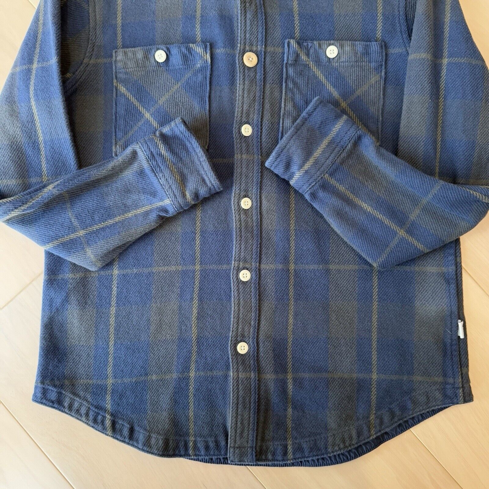 The North Face North Face Valley Twill Flannel Shirt Small Blue Button Up Size US S / EU 44-46 / 1 - 5 Thumbnail