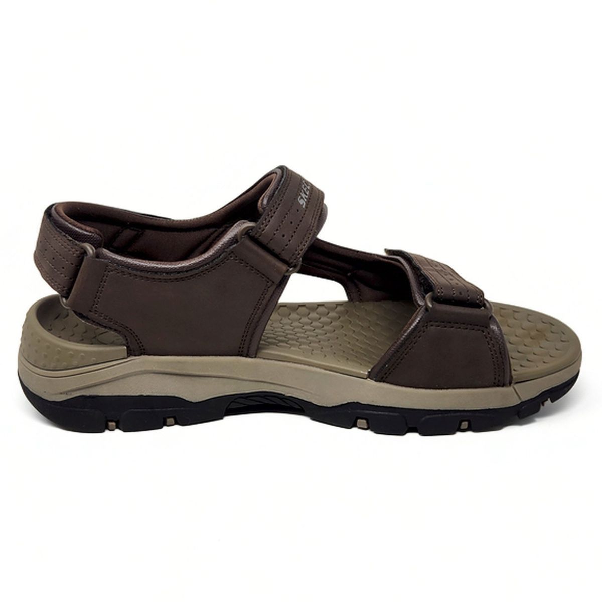 New Skechers Mens Relaxed Fit Tresmen Garo Chocolate Sz‎ 12 Skechers Relaxed Fit Tresmen Garo Sport Sandals Men Sz 12 main image 3