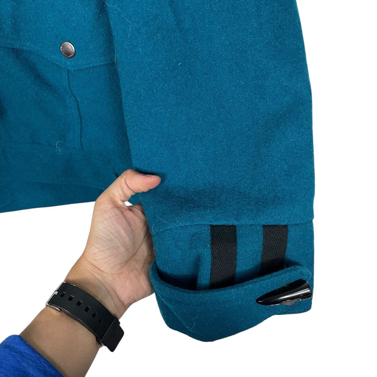 semanticdesign Semantic Design Hooded Wool Duffle Jacket Size US M / EU 48-50 / 2 - 14 Thumbnail