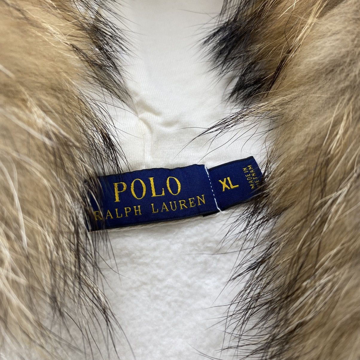 Polo Ralph Lauren Vintage Polo Raplh Lauren Kmrii Ifsixwasnine Lgb Fur Hoodie Size US XL / EU 56 / 4 - 4 Thumbnail